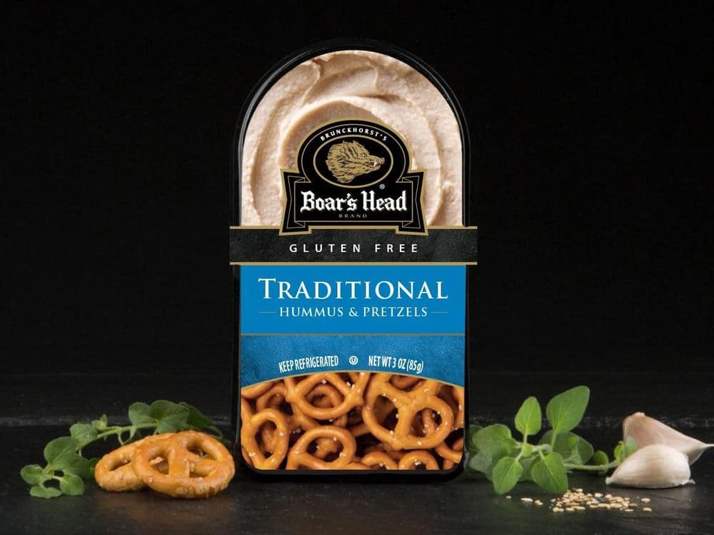 Traditional Hummus & Pretzels