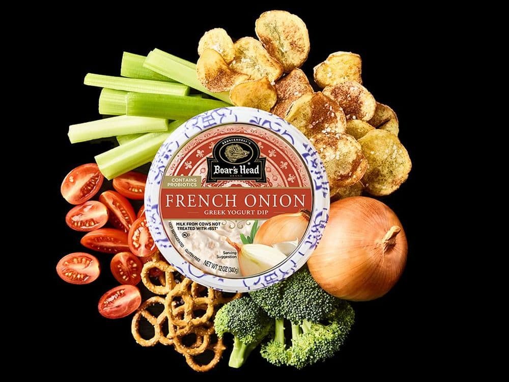 French Onion Greek Yogurt Dip