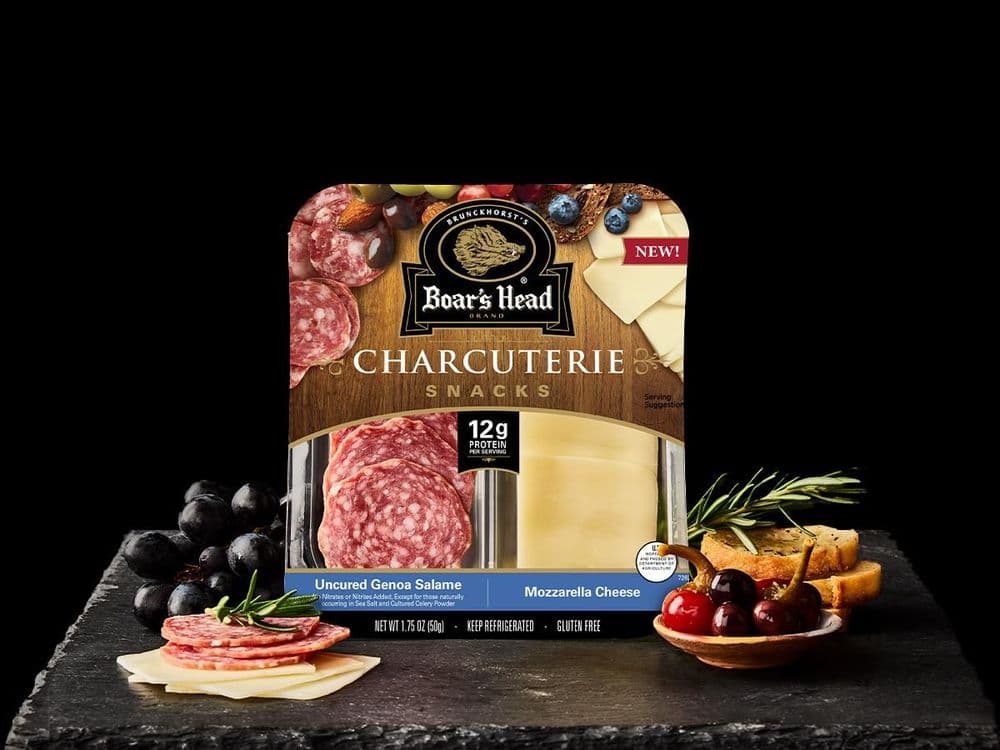 Uncured Genoa Salame & Mozzarella Cheese