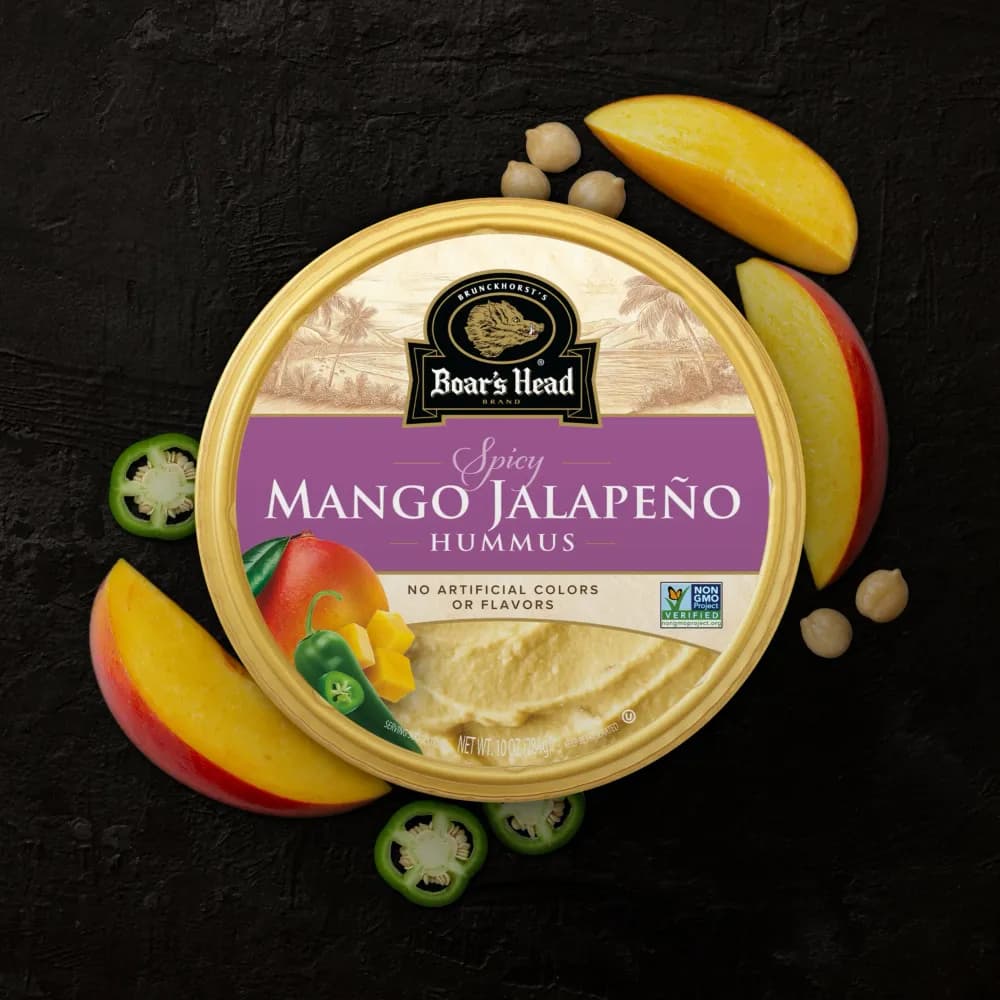 Mango Jalapeño Hummus