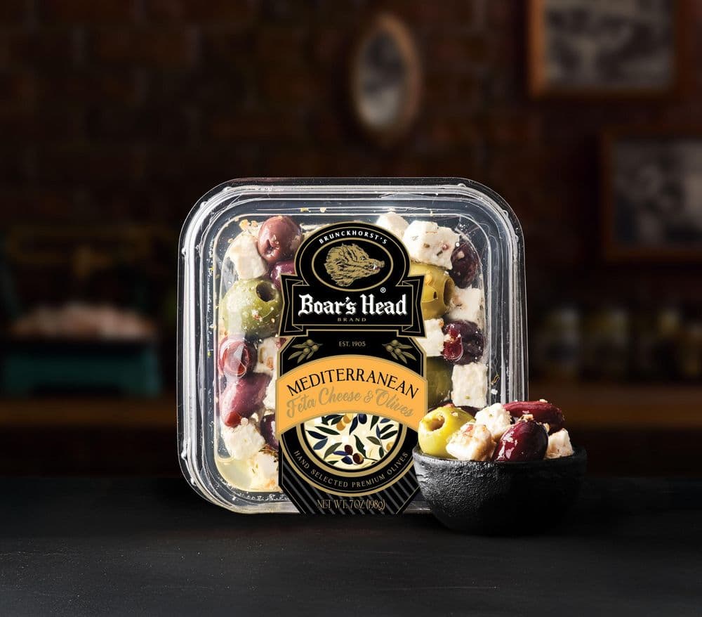 Mediterranean Feta Cheese and Olives