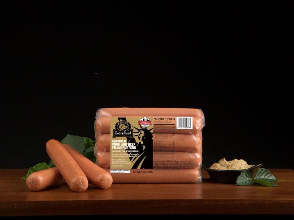 Uncured Pork & Beef Frankfurters