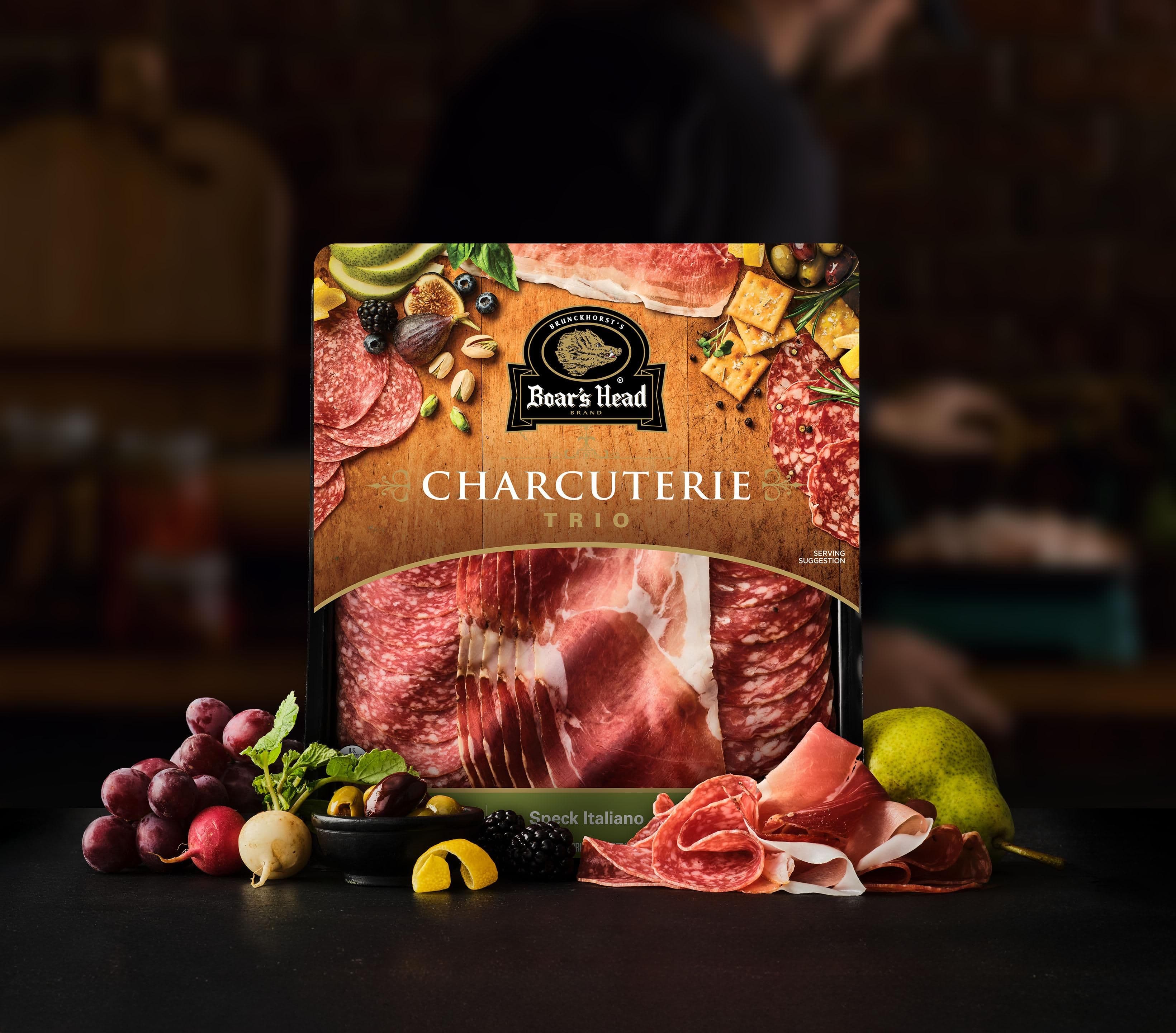 Charcuterie Trio: Uncured Milano Salame, Speck Italiano, Uncured Napoli Salame