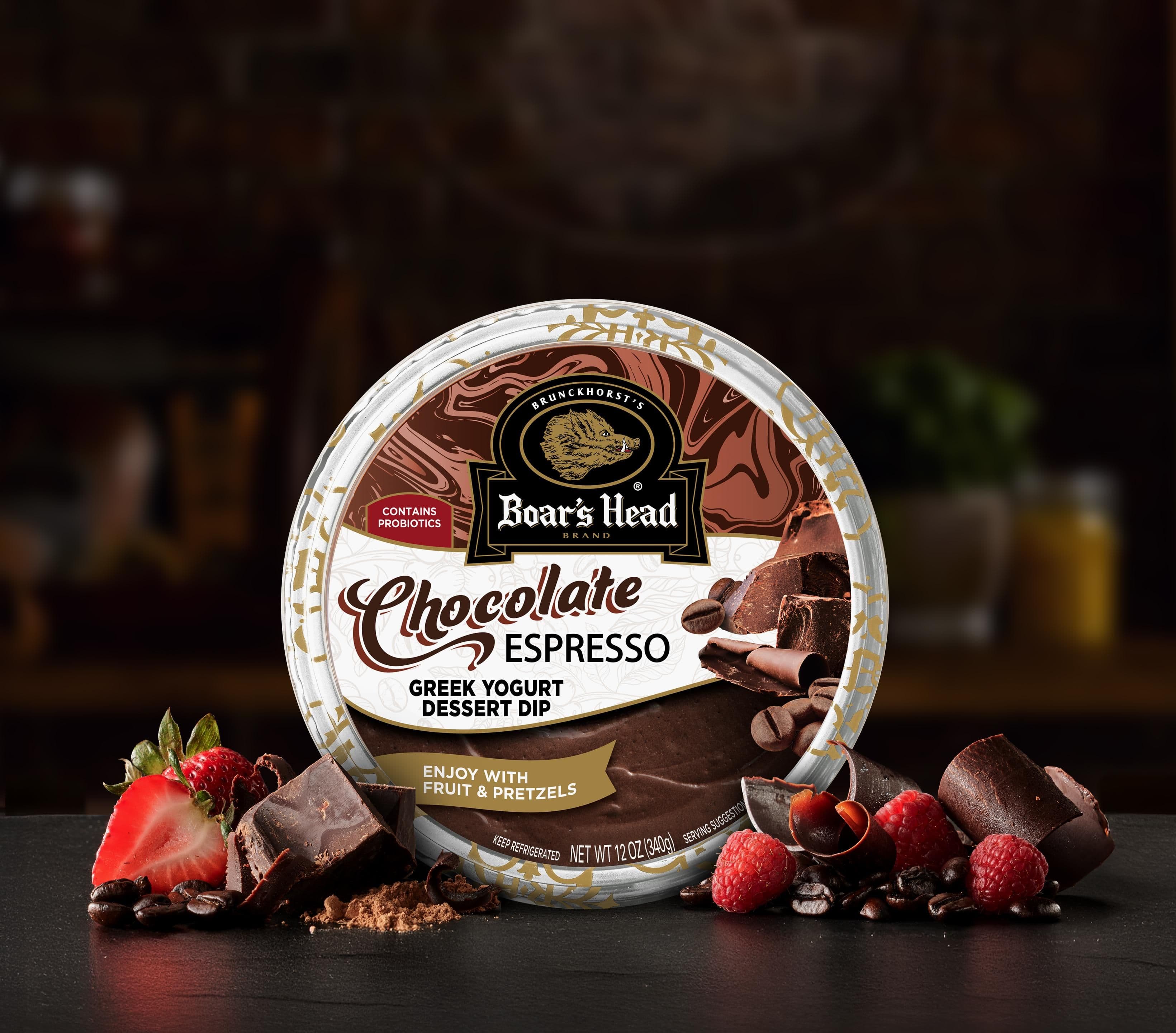 Chocolate Espresso Greek Yogurt Dip