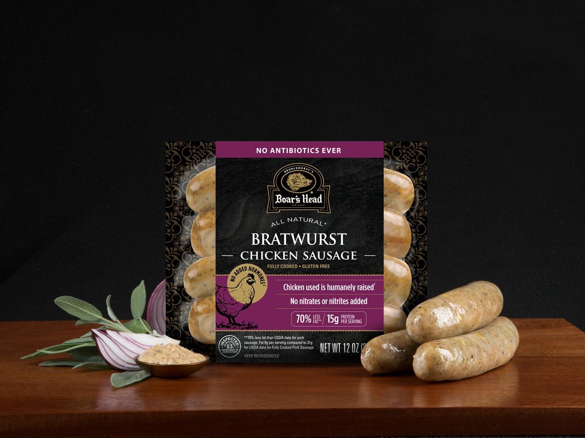 Bratwurst All Natural Chicken Sausage Boar S Head