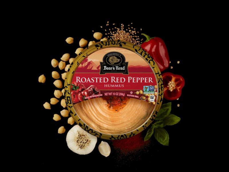 Roasted Red Pepper Hummus Boar's Head