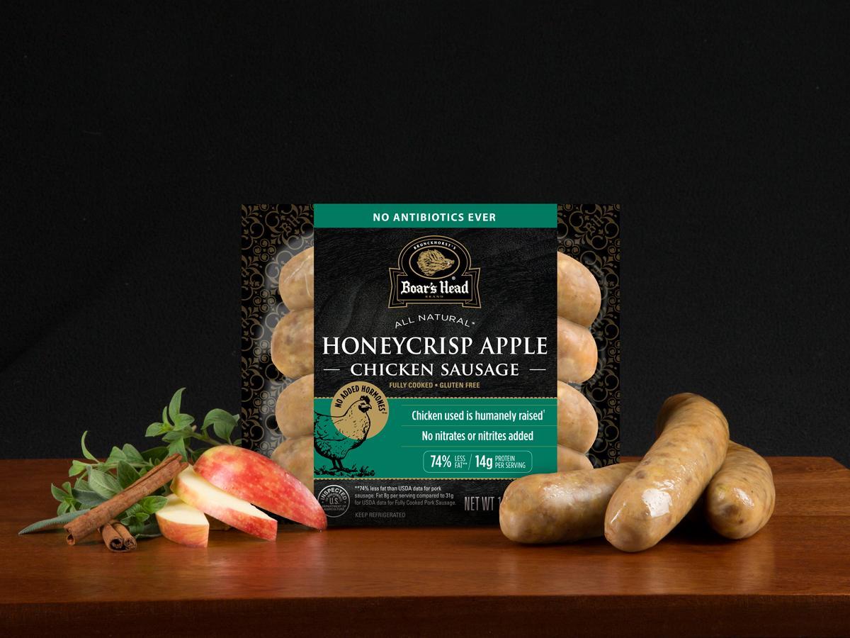 Honeycrisp Apple All Natural Chicken Sausage Boar S Head