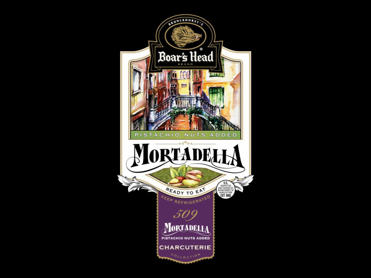 Mortadella with Pistachio Nuts Boar's Head