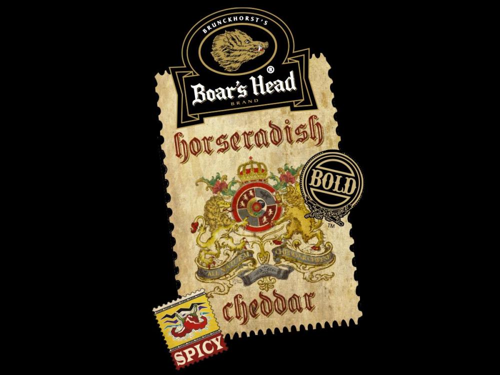 Bold Horseradish Cheddar Cheese Boar's Head