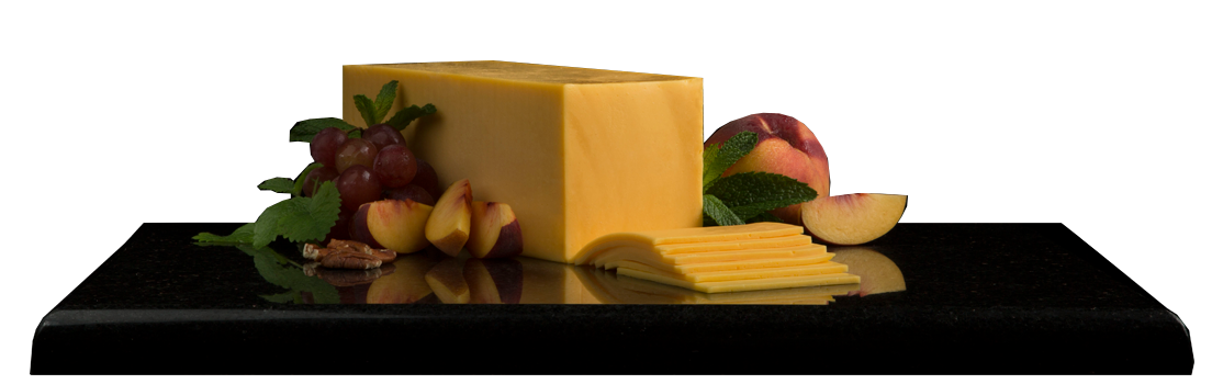 Vista de rebanado American Cheese