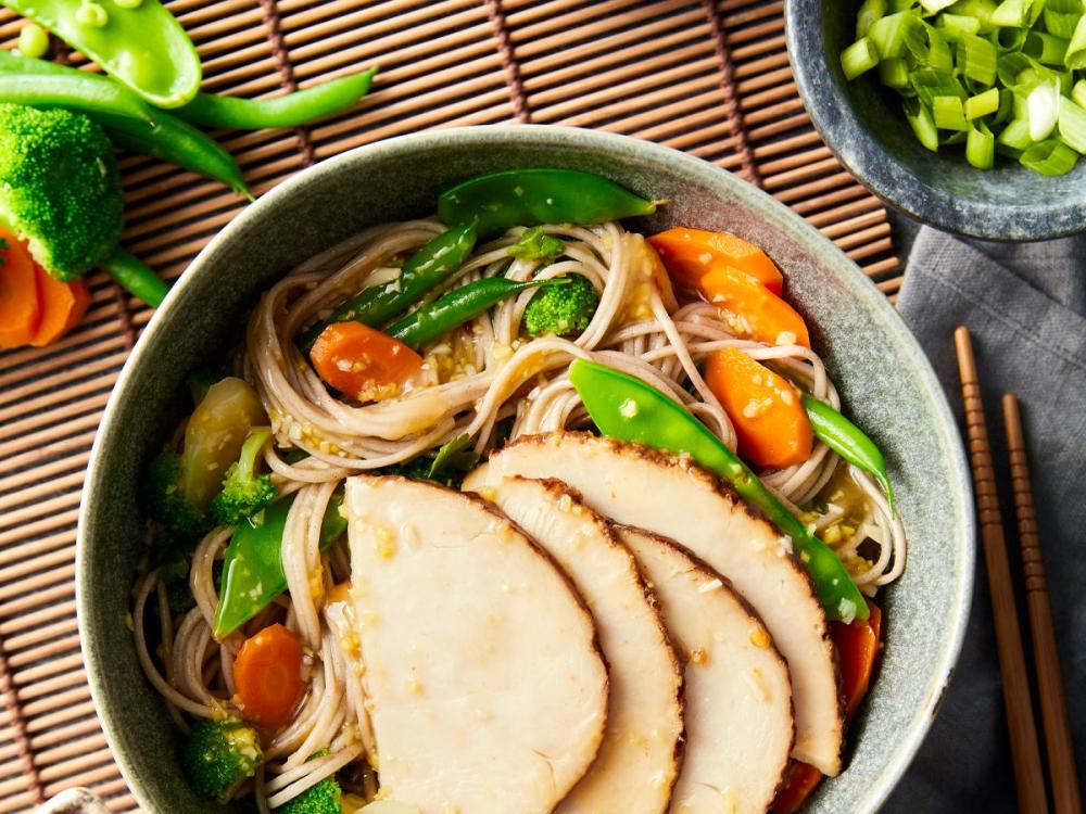 Bold Ichiban Teriyaki® Style Chicken Noodle Bowl Recipe Boars Head