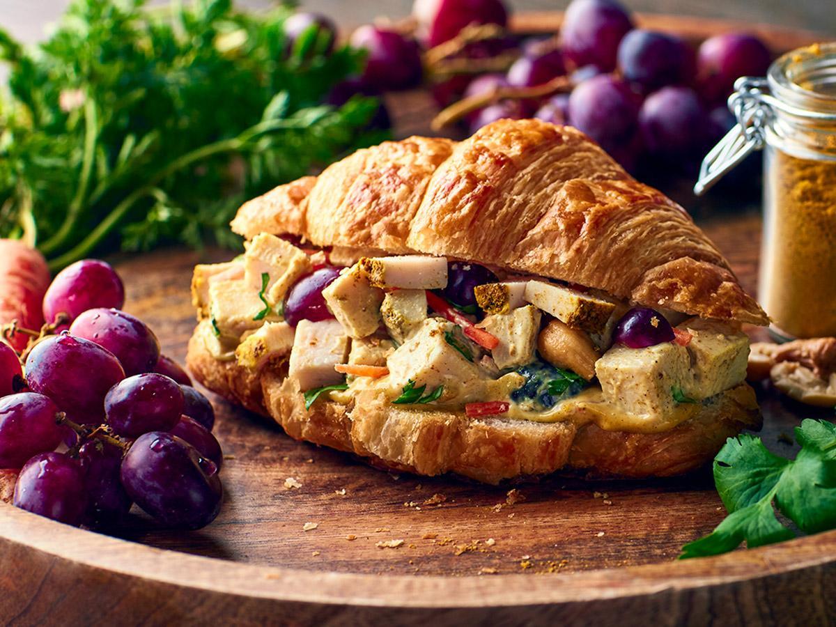 Bold Madrasala® Curry Chicken Salad Croissant Recipe Boar's Head