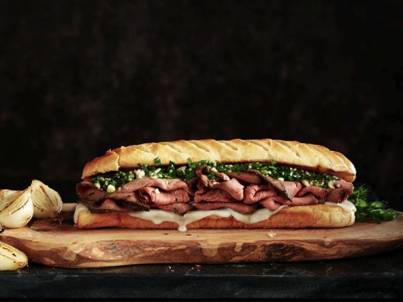 London Broil Roast Beef Chimichurri Sub Recipe Boar's Head