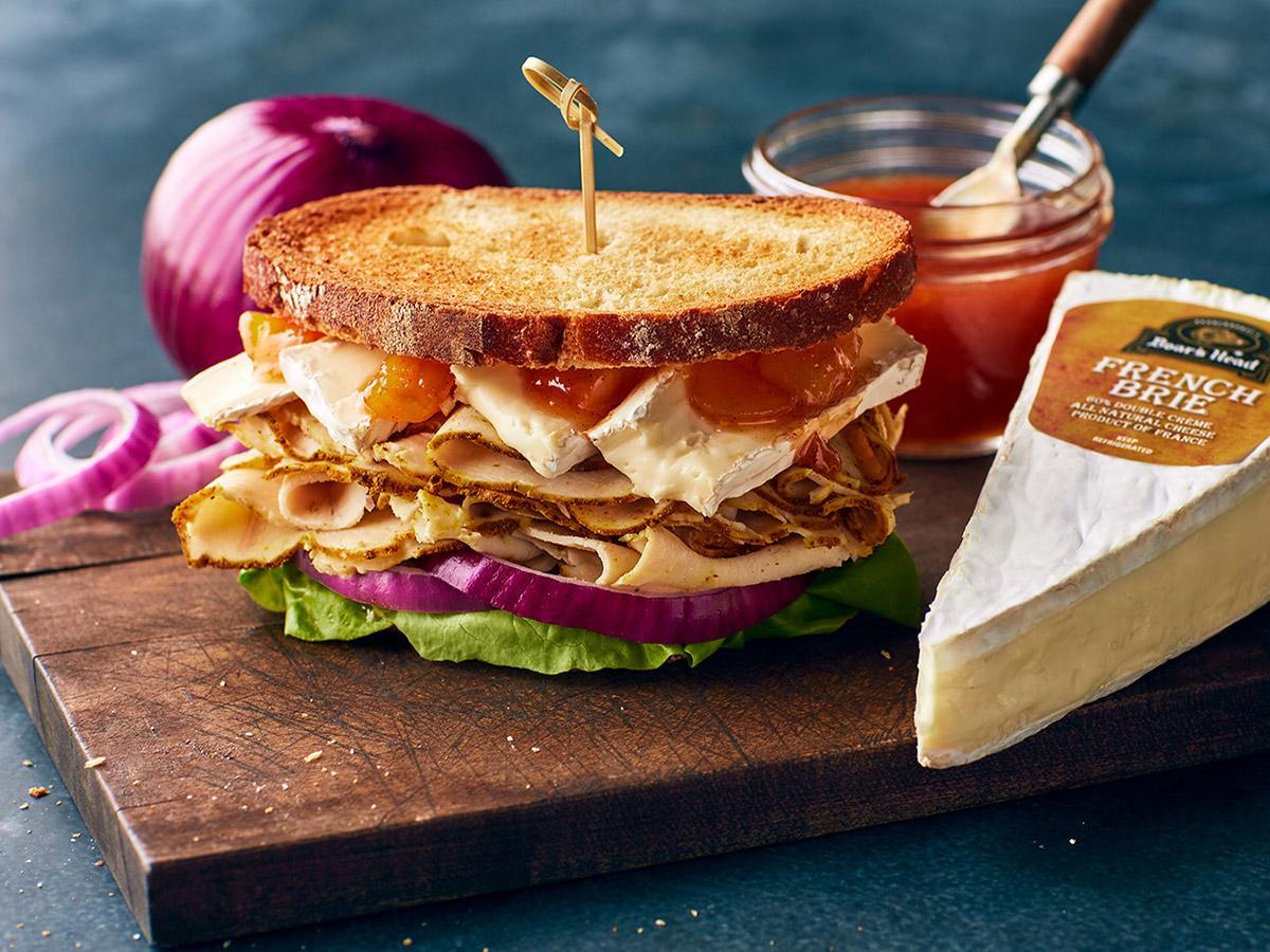 Bold Madrasala® Curry Chicken, Brie and Mango Chutney Sandwich Recipe