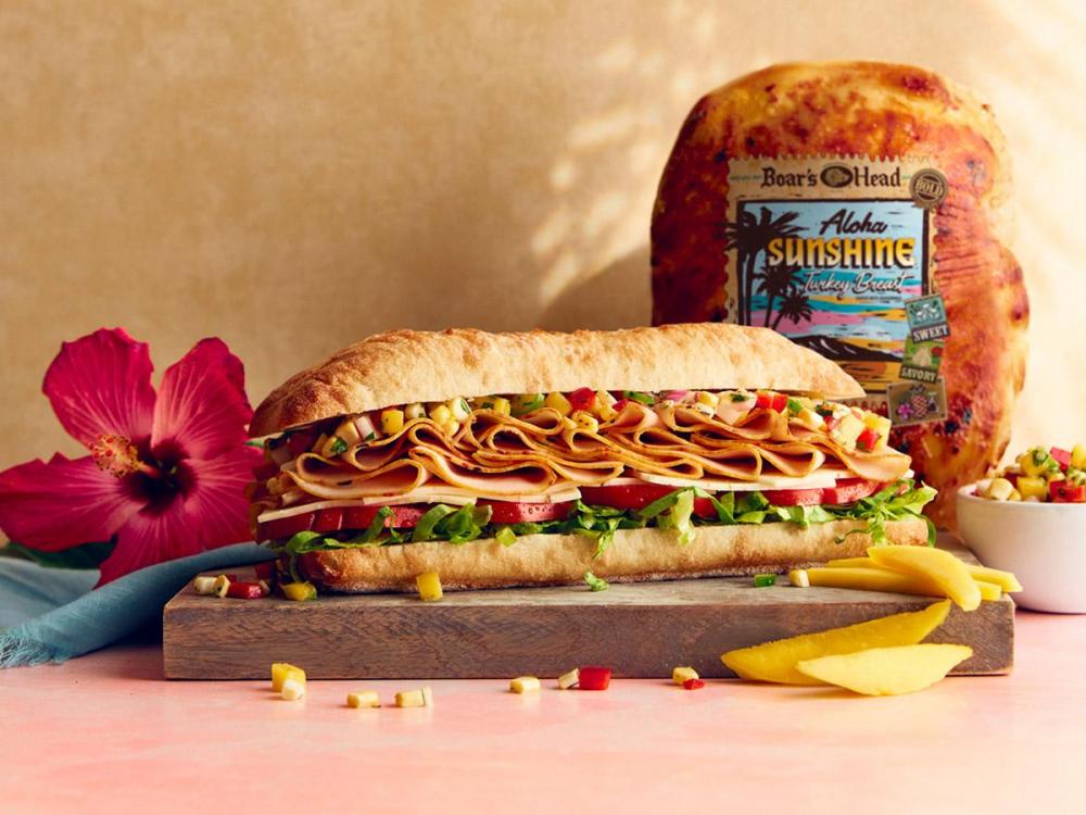 Bold Aloha Sunshine® Turkey Breast and Mango Salsa Sub Recipe Boar's Head
