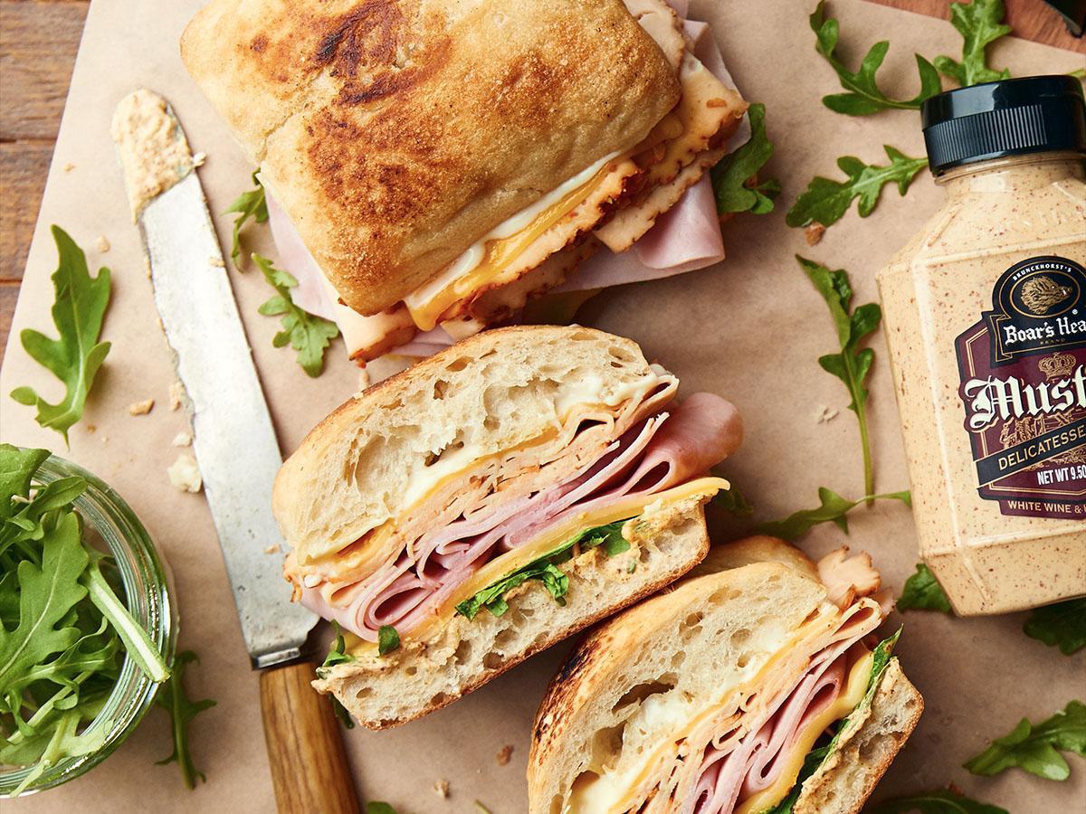 Chicken Cordon Bleu Panini Recipe Boar's Head