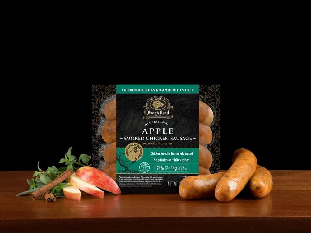 All Natural* Apple Smoked Chicken Sausage